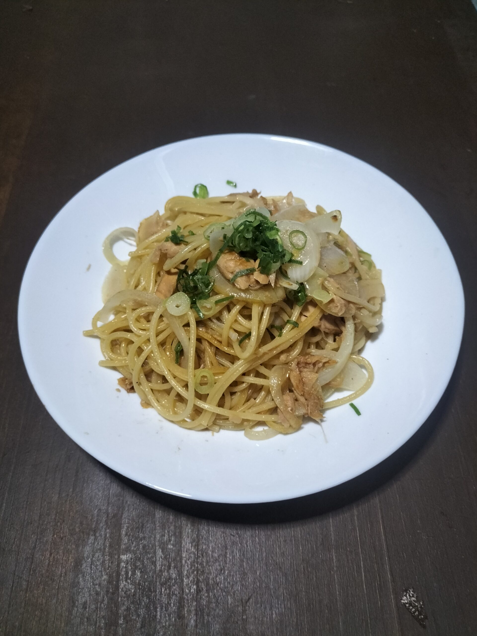 ツナのにんにく醤油パスタ